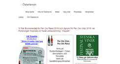 Desktop Screenshot of osterlenvin.se